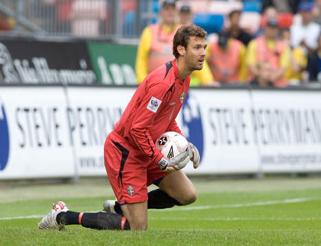Andreas Isaksson, målvakt, Sverige