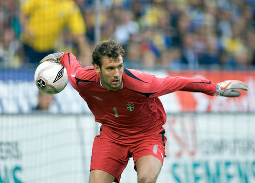 Andreas Isaksson, målvakt, Sverige