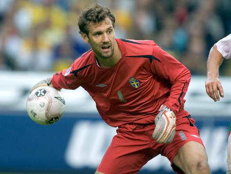 Andreas Isaksson, målvakt, Sverige