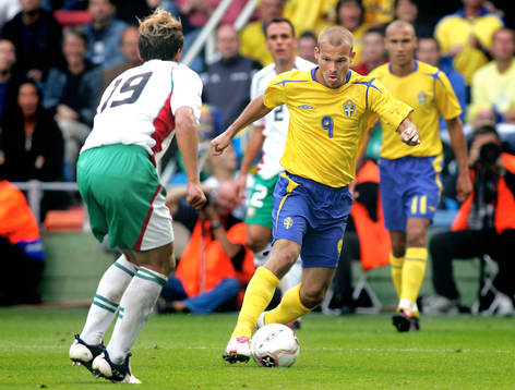Fotboll, Landskamp, VM-Kval, Sverige - Bulgarien