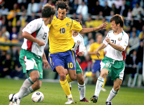 Fotboll, Landskamp, VM-Kval, Sverige - Bulgarien