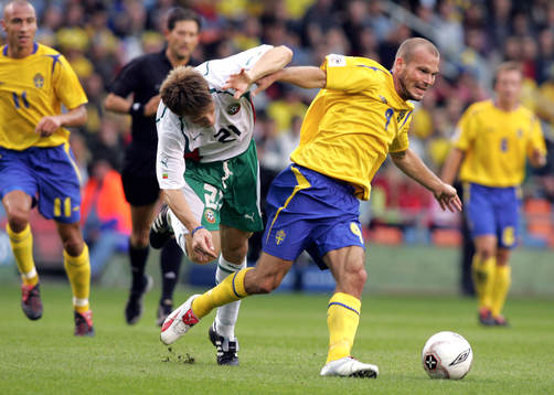 Fredrik Ljungberg och Elin Topuzakov
