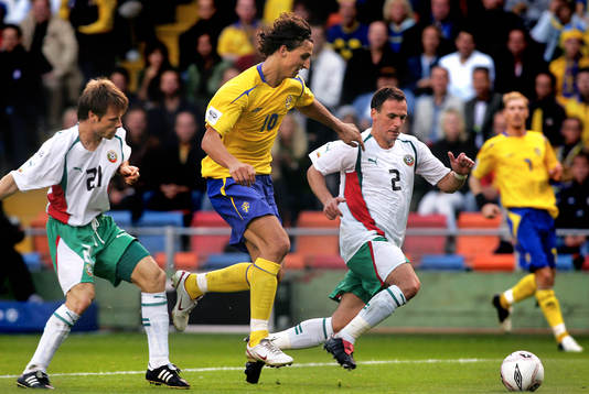 Zlatan Ibrahimovic utmanar Elin Topuzakov och Radostin