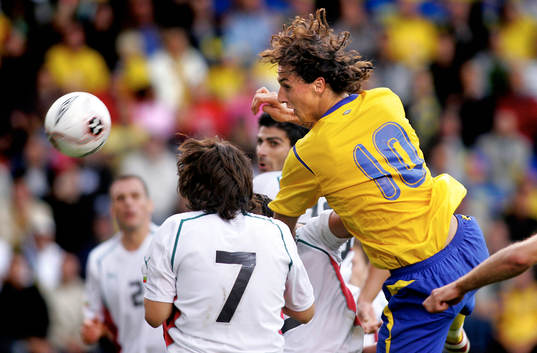 Zlatan Ibrahimovic hoppar högst