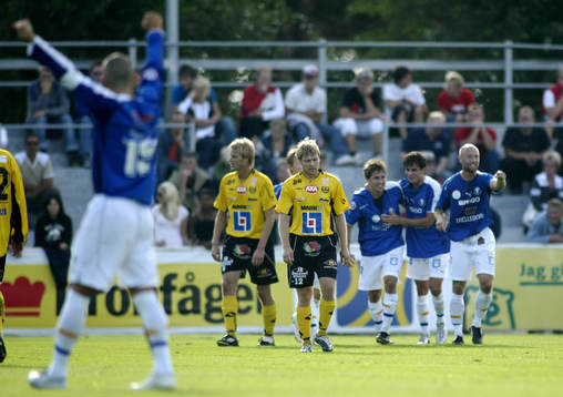 Jimmie Augustsson och Mattias Thylander, Trelleborg (Jubel)