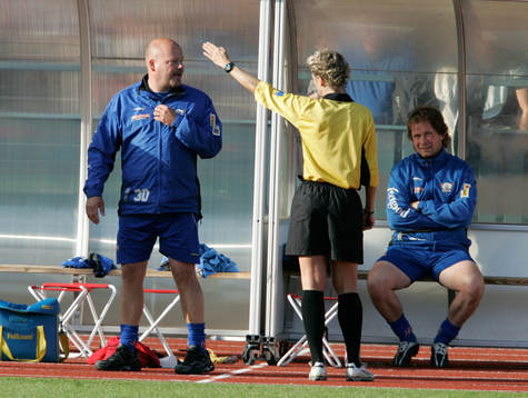 Michael Bornehav, tränare, Linköping, blev utvisad till