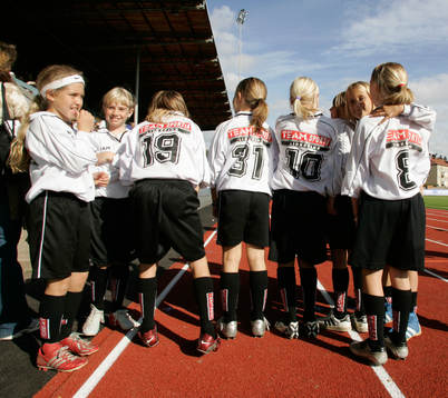 Fotboll, Linköping, knatte, flickor, tjej, tjejer
