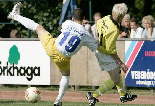 Boris Hrncic missar bollen