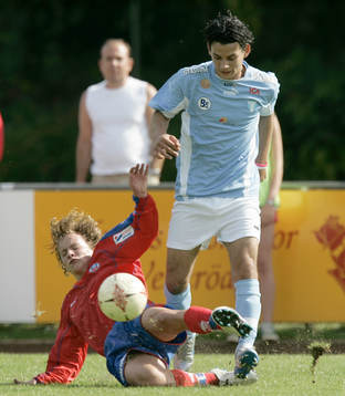 Fotboll, DM, final, 16 år, pojkar, Malmö FF - Helsingborg