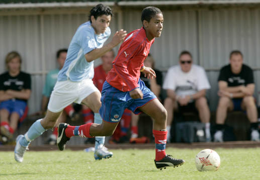 Fotboll, DM, final, 16 år, pojkar, Malmö FF - Helsingborg