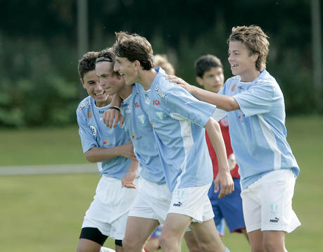 Fotboll, DM, final, 16 år, pojkar, Malmö FF - Helsingborg