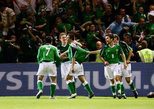 David Healy, Nordirland, jubel