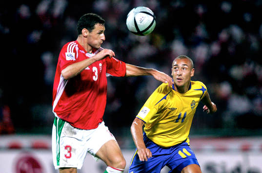 Vilmos Vanczak och Henrik Larsson