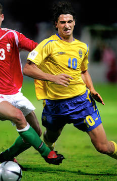 En av Zlatan Ibrahimovic alla neddragningar