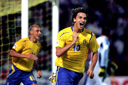 Zlatan Ibrahimovic jubel