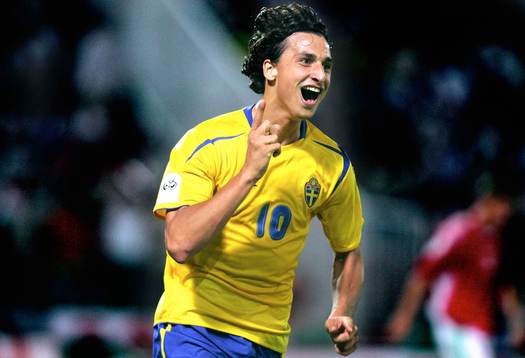 Zlatan Ibrahimovic, jubel