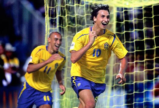 Zlatan Ibrahimovic, Sverige, jubel
