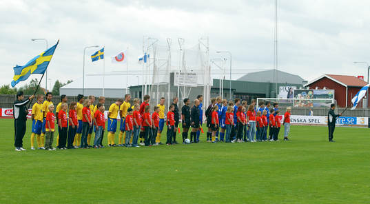 Fotboll, P18, Sverige - Finland