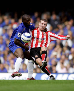 Geremi, Chelsea och  Stephen Elliott, Sunderland