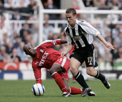 Scott Parker, Newcastle och Luis Boa Morte, Fulham