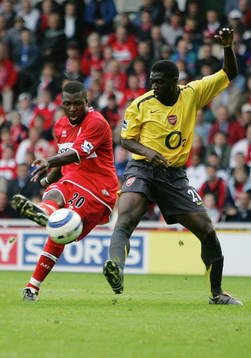 Kolo Toure, Arsenal och Yakubu, Middlesbrough