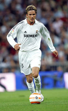 David Beckham, Real Madrid
