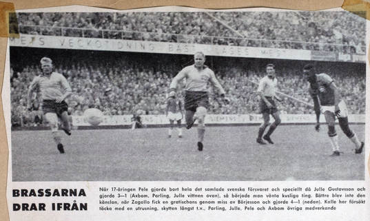 Fotboll, VM, 1958, Souvenir
