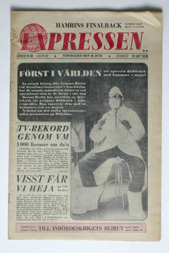 Fotboll, VM, 1958, Souvenir