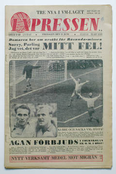 Fotboll, VM, 1958, Souvenir