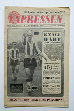 Fotboll, VM, 1958, Souvenir