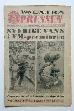 Fotboll, VM, 1958, Souvenir