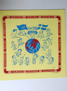 Fotboll, VM, 1958, Souvenir
