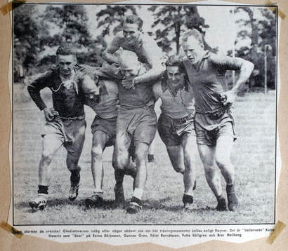 Fotboll, VM, 1958, Souvenir