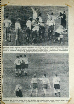 Fotboll, VM, 1958, Souvenir
