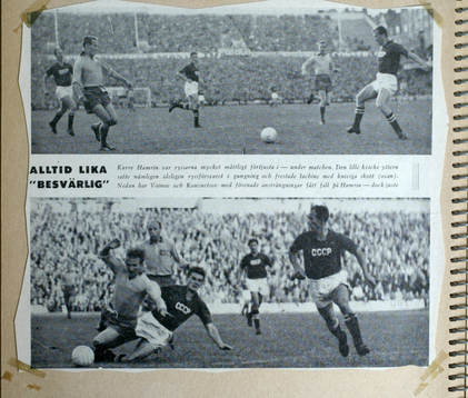 Fotboll, VM, 1958, Souvenir