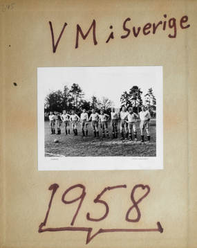 Fotboll, VM, 1958, Souvenir