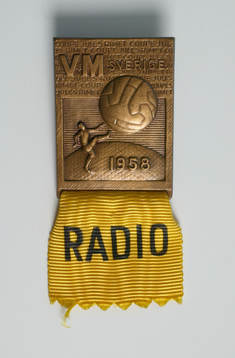 Fotboll, VM, 1958, Souvenir