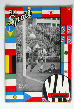 Fotboll, VM, 1958, Souvenir