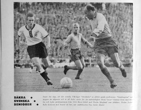 Fotboll, VM, 1958, Souvenir