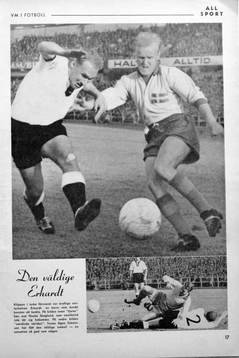 Fotboll, VM, 1958, Souvenir
