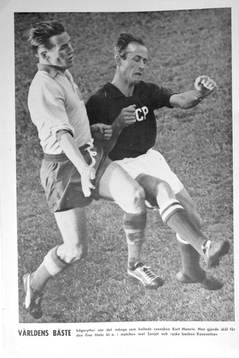 Fotboll, VM, 1958, Souvenir