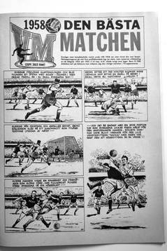 Fotboll, VM, 1958, Souvenir