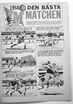 Fotboll, VM, 1958, Souvenir