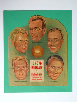 Fotboll, VM, 1958, Souvenir