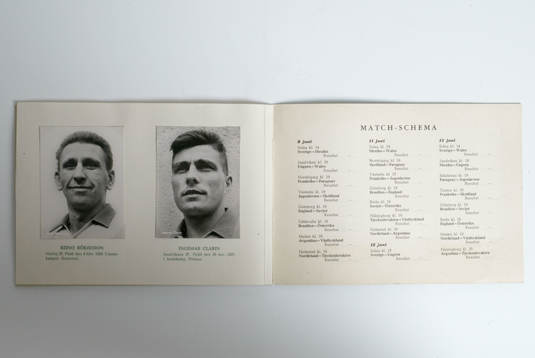 Fotboll, VM, 1958, Souvenir