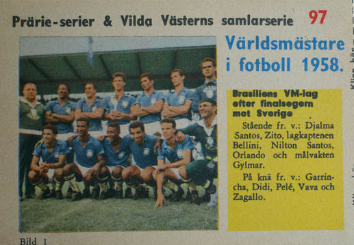 Fotboll, VM, 1958, Souvenir