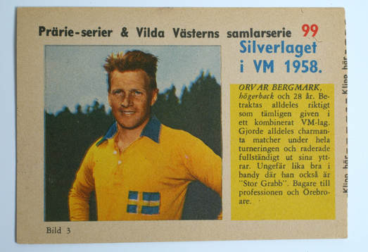 Fotboll, VM, 1958, Souvenir