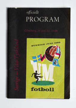 Fotboll, VM, 1958, Souvenir