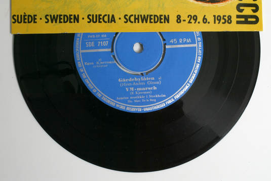Fotboll, VM, 1958, Souvenir