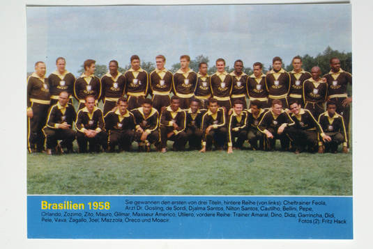Fotboll, VM, 1958, Souvenir
